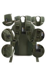 M 6014 - Mega The Northwest Hustle Ripstop Modeli Sırt Çantası ( Profesyonel / Okul / Günlük)