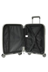 Ground 10728 PP Sirius  Büyük Boy Valiz  (Kemik-Gri)