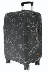 (My#133 Yıldız) VALİZLER İÇİN KILIF SETİ (KABİN ORTA VE BÜYÜK)