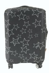 (My#133 Yıldız) VALİZLER İÇİN KILIF SETİ (KABİN ORTA VE BÜYÜK)