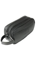 Adm Tommy Düz Suni Deri Traş (Tıraş) Seyahat Çantası, El Çantası