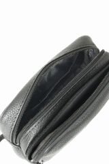 Adm Tommy Düz Suni Deri Traş (Tıraş) Seyahat Çantası, El Çantası