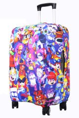 (My#110 Karakter-2) VALİZLER İÇİN KILIF SETİ (KABİN ORTA VE BÜYÜK)