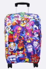 (My#110 Karakter-2) VALİZLER İÇİN KILIF SETİ (KABİN ORTA VE BÜYÜK)