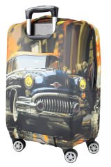 (My#104 Antika) VALİZLER İÇİN KILIF SETİ (KABİN ORTA VE BÜYÜK)