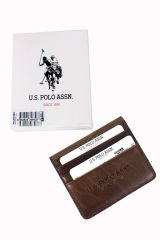 Plcuz 23831 U.S.Polo Assn.Hakiki Deri Erkek Cüzdan, Kartlık