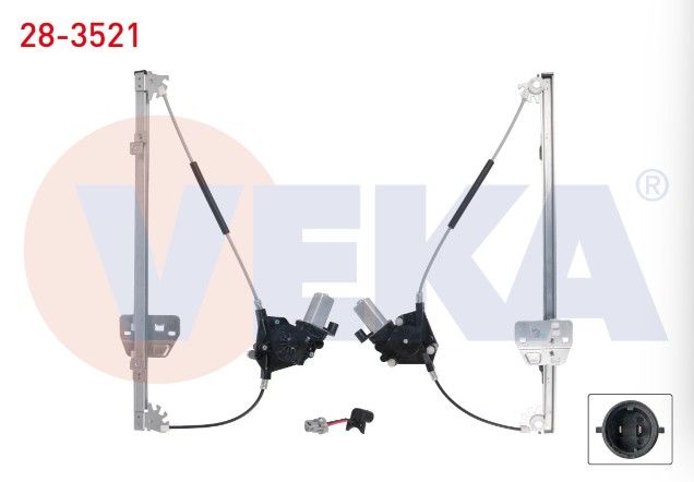 RENAULT MASTER II 1998-2010 / OPEL MOVANO A 2001-2010 CAM KRIKOSU ELEKTRIKLI MOTORLU SAG ON