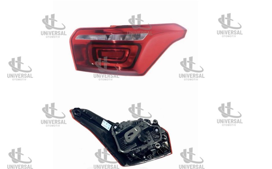 Citroen C-Elysee 17-23 RH Stop (Duylu)