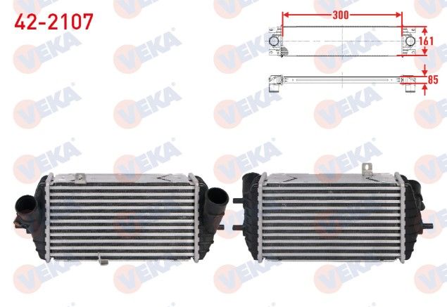 HYUNDAI ACCENT BLUE 1.6 CRDI 2011-2017 / I30 1.6 CRDI 2011-2016 / I20 II 1.4 CRDI 2014- TURBO RADYATORU (INTERCOOLER)