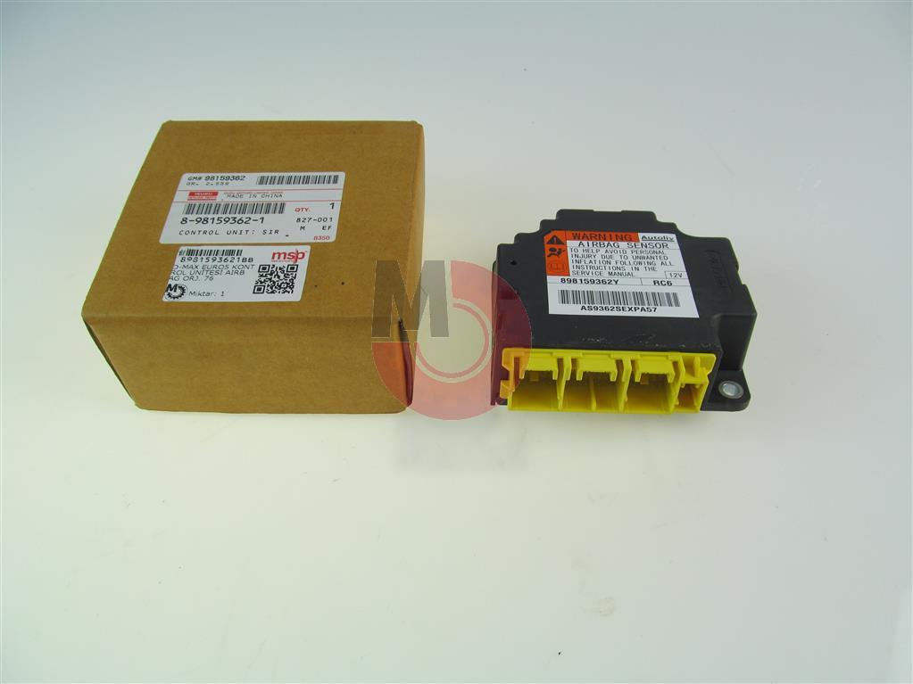 DMAX Euro5 Kontrol Ünitesi Airbag Orj