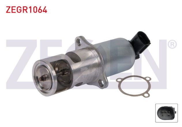 NISSAN PRIMERA (P12) 1.9 DCI (F9Q) 2002-2007 / MEGANE II 1.9 DCI (F9Q 800) 2002-2008 EGR VALFI 5 PIN