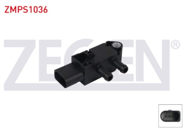 VW GOLF VII (5G1) 1.6 TDI 2011-2015 / AUDI A3 (8V1) 1.6 TDI 2012-2015 / SEAT LEON (5F1) 1.6 TDI - 2.0 TDI 2013-2016 MAP SENSORU