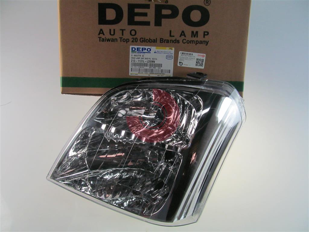 DMAX Far Komple Motorlu Sol Depo 2004 2007