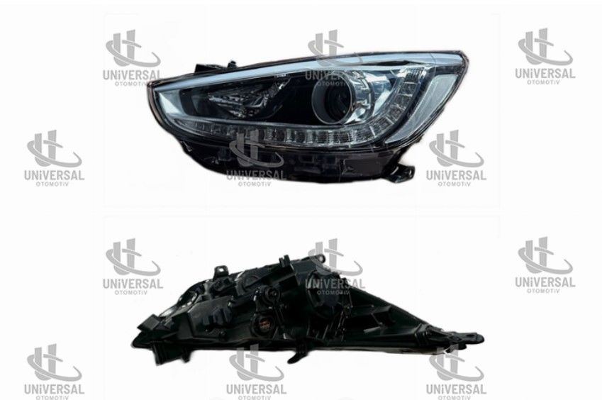 Accent Blue 11-17 LH Far (Elektrikli/Ledli)