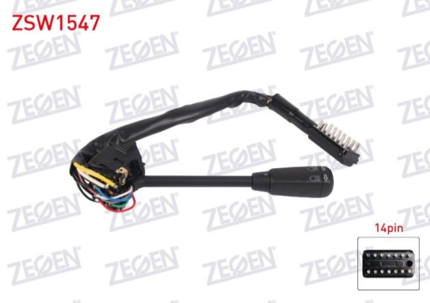 MERCEDES (W123) 1977-1985 / G SERISI (W460) 1979-1989 / S SERISI (W116) 1972-1980 SINYAL KUMANDA KOLU 14 PIN