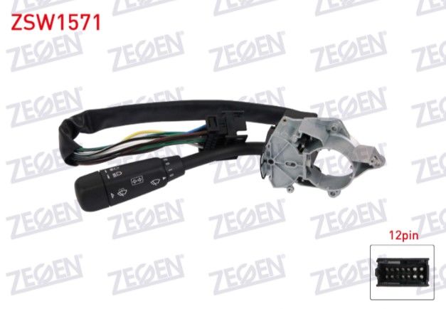 MERCEDES C SERISI (W202) 1993-2000 SINYAL KUMANDA KOLU 12 PIN