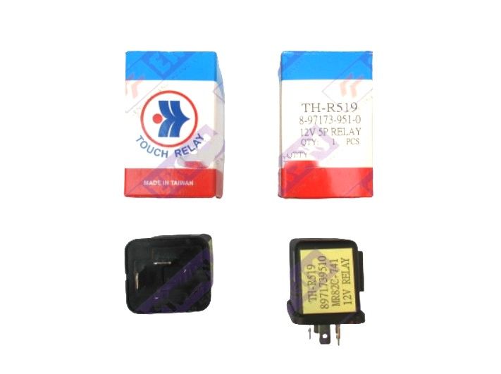 NKR55 2.8L Kızdırma Rolesi 97-06 12V (5 Pin Siyah)