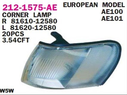 TOYOTA COROLLA AE100/AE101 SİNYAL LAMBASI SAĞ 95-97 BENZIN