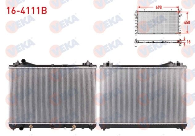 SUZUKİ GRAND VITARA II SU RADYATORU BRAZING (JT) 2.0i A-T 2005-