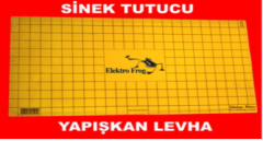 Elektroforg EFK Sinek Cihazı Yapışkan Levha (30 X 60 cm) 10 Adet Sarı