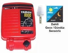 Yaban 8000 Gece Gündüz Röleli Elektrikli Çit Makinası