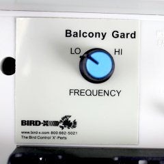 Bird-X Balcony Gard Ultrasonik Kuş Kovucu (Her Cins Kuşu Kovar) 90 m²
