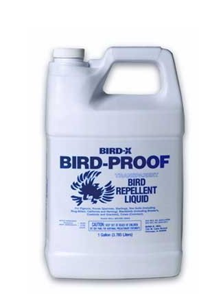 Bird-X Sıvı Bird Proof Liquid, Kuş Kovucu Sıvı 3,72 Litre