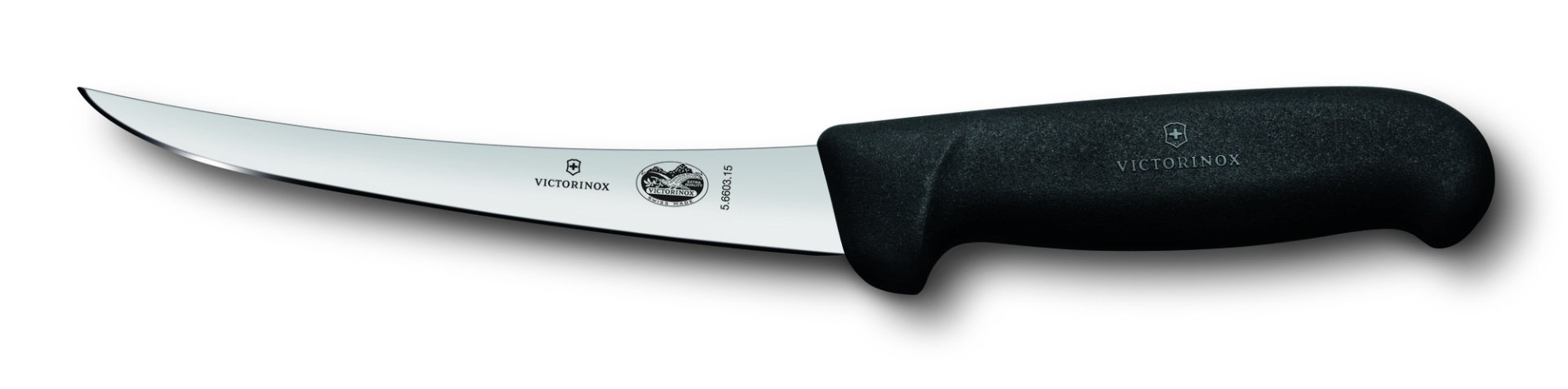 Victorinox Sıyırma Kıvrık Bıçak 15 cm Kemiksiz Bıçağı 7.6603.15 Fibrox