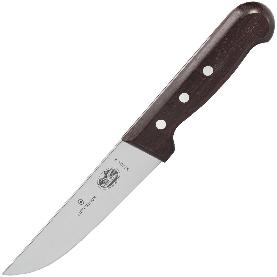 Victorinox Ahşap Saplı Bıçak 14 cm Doğrama ve Kelle Bıçağı 7.5200.14