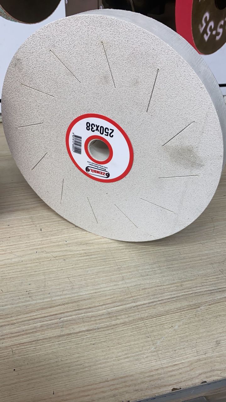 Polzem Disk 250x28 mm (Bileme Makinesi için) Şerit Zımparasız