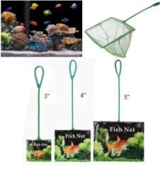 Akvaryum Balık Yakalama Kepçesi 3 inç 7 cm