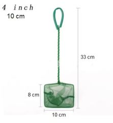 Akvaryum Balık Yakalama Kepçesi 4 inç 10 cm