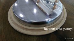 Alüminyum Pizza Tavası Tepsisi 32 cm Teflon