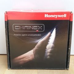 Honeywell Chainex Kesilmez Çelik Örgü Eldiven No:3 Medium Kırmızı