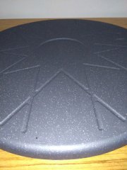 Döküm Gözleme Tavası 34 cm Granit Kaplama (Non-Stick)