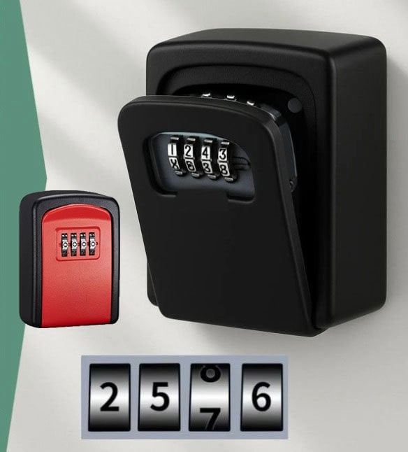 Şifreli Anahtar ve Eşya Saklama Güvenlik Kasası