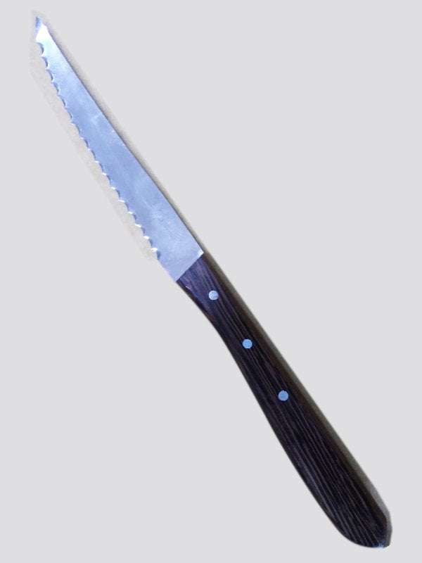 Steak Biftek Bıçağı Tırtıklı Bıçak Toplam Uzunluk 22 cm