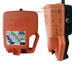 Sirenli Elektrikli Çit Makinesi 50 Km 220/12 Volt Şoklama Cihazı