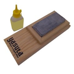 Yasuta Doğal Taş Sulu Bıçak Bileme Taşı (10 cm) 500 gr