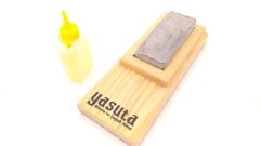 Yasuta Doğal Taş Sulu Bıçak Bileme Taşı (10 cm) 500 gr