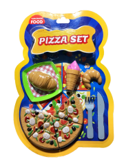 Tableware Food Küçük Pizza Seti (Kartela)