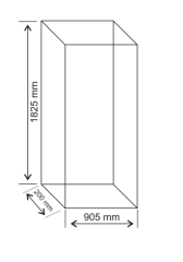 Mano Sabit Dolap MSD-40-K ( 154 ADET K-40 Organizer Çekmece İçerir )