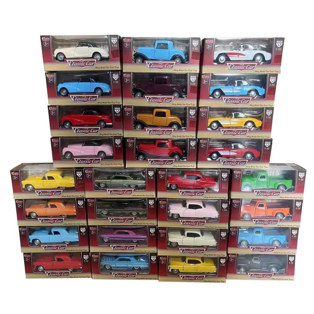 WK-615-3-4-16-17 KUT.Ç/B 1:32 KLASİK ARABA -VRD