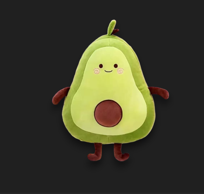 1578 PELUŞ AVOKADO 30 CM PEMBE -SLY