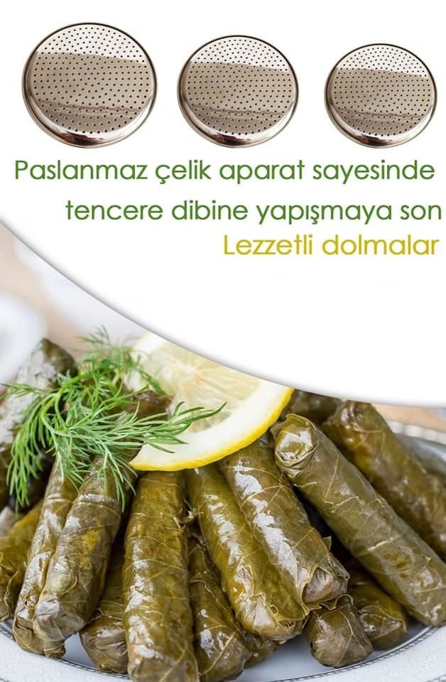 Dolma Altı Paslanmaz Çelik 22 cm Abant Serisi