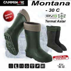 Camminare Montana Yeşil Bayan -30 Kışlık Çizme No 36