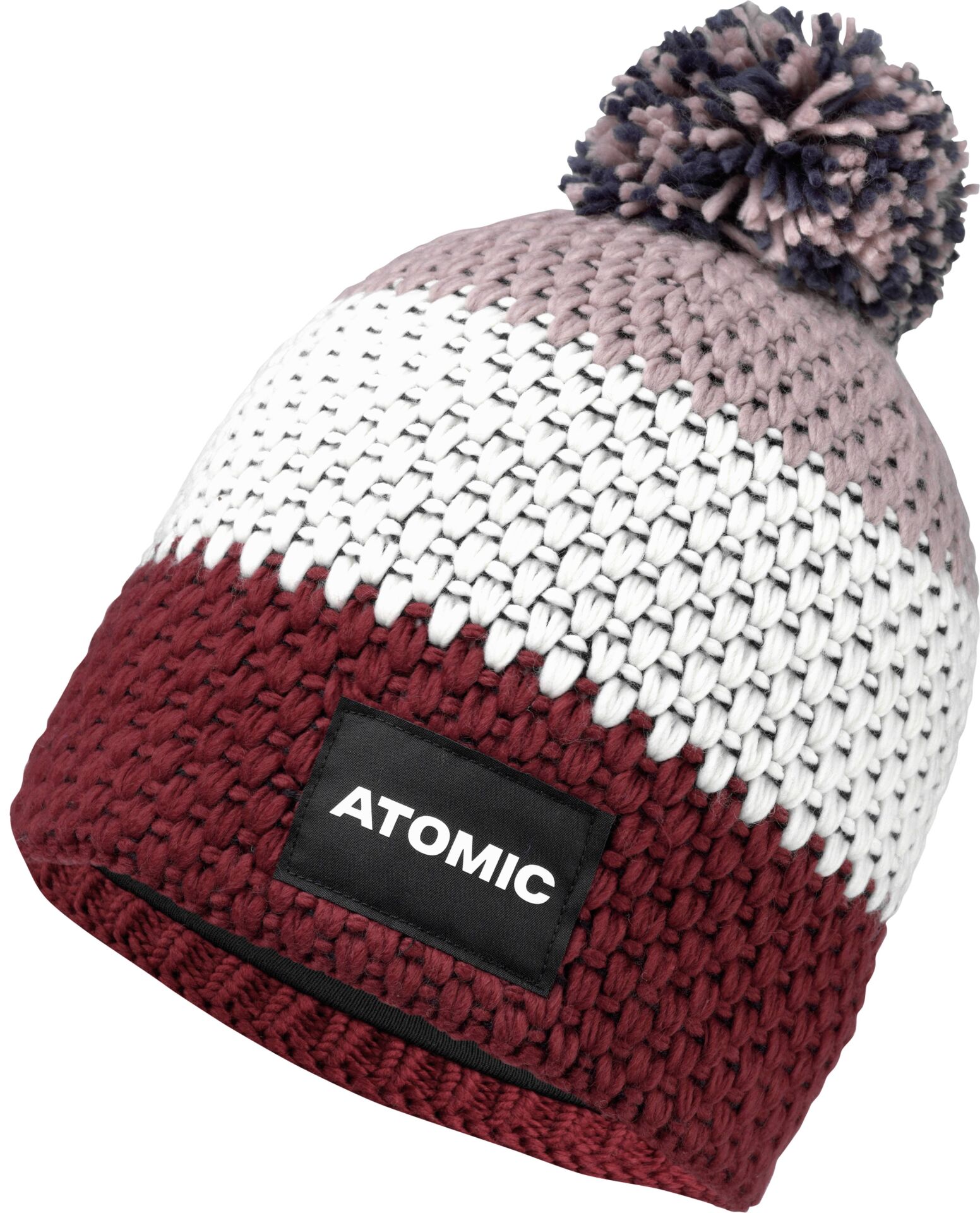 Atomic Bere Alps Kıds Beanıe-Dusty Rose/Whıte/Maroon