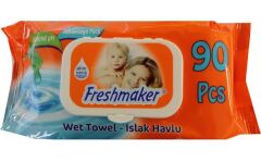 Freshmaker Kapaklı Islak Havlu 90 Adetli 1 Paket