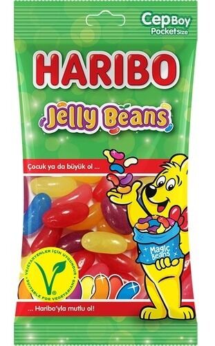 Haribo Jelly Beans Karışık Meyveli Jelibon 45 gr