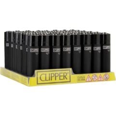 Clipper Micro Soft Siyah Taşlı Çakmak 48 Ad 0986